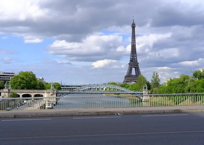 L'echo - Balcon, Tour Eiffel, Maison De La Radio Apartmán